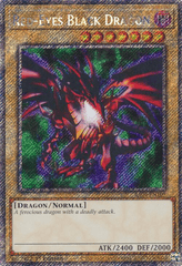 Red-Eyes Black Dragon (4th Art) - RA04-EN109 - (Platinum Secret Rare) - 1st Edition